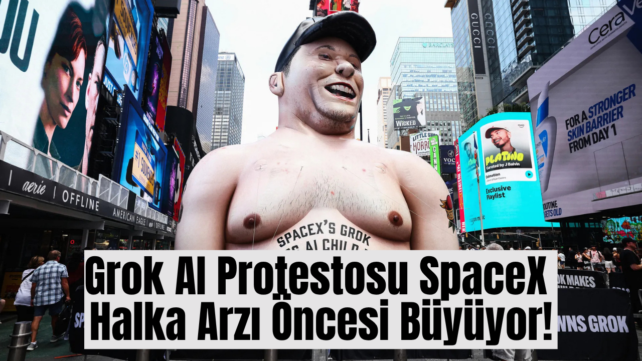 Grok AI Protestosu SpaceX Halka Arzı Öncesi Büyüyor!