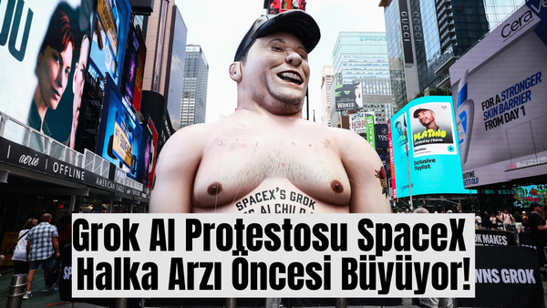 Grok AI Protestosu SpaceX Halka Arzı Öncesi Büyüyor!