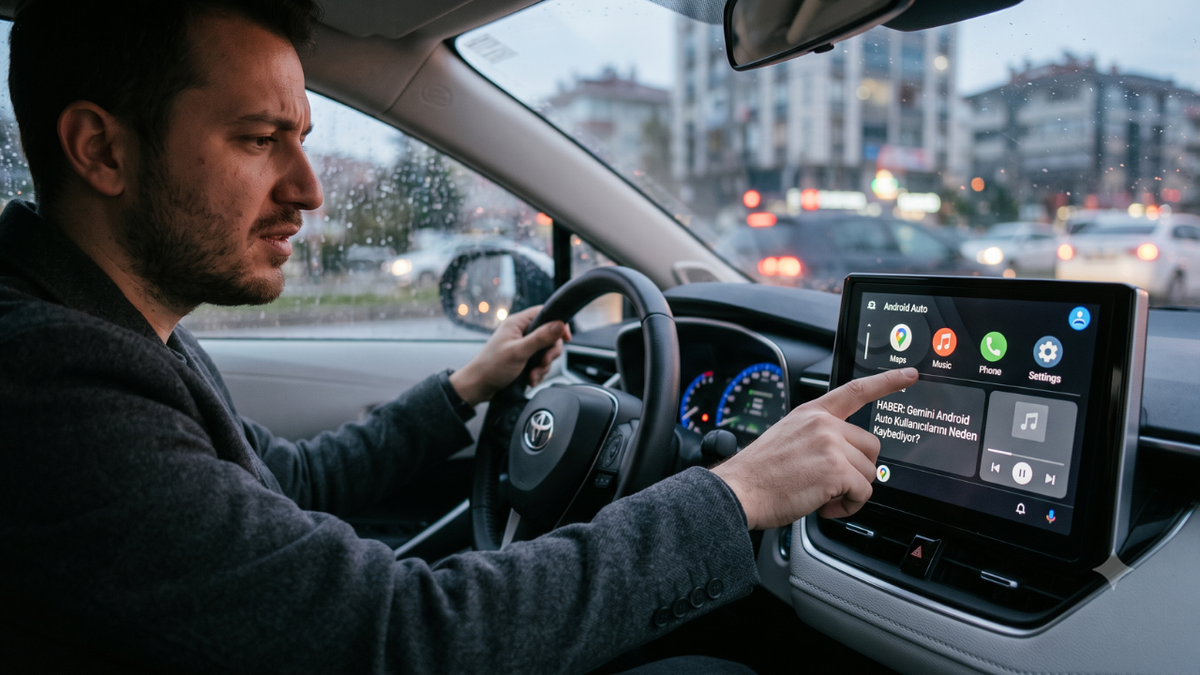 Gemini Android Auto Kullanıcılarını Neden Kaybediyor?