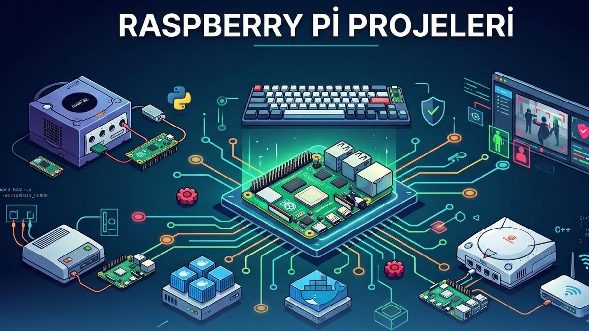 Raspberry Pi Projeleri ile Neler Yapabilirsiniz?