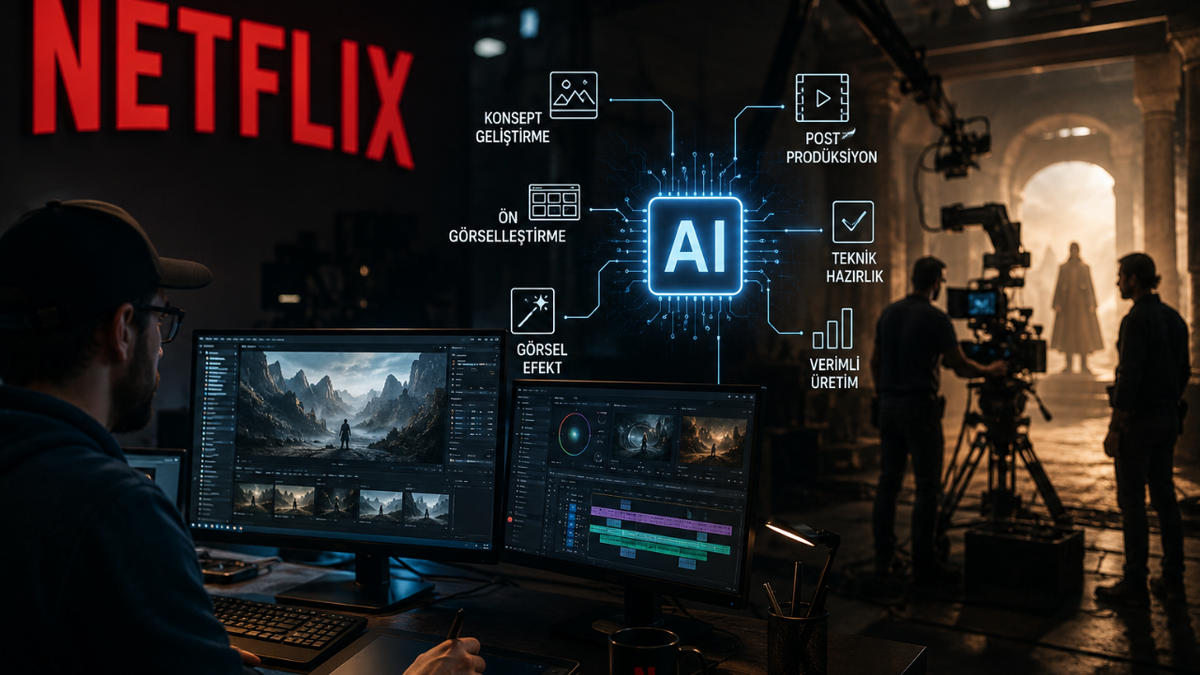 Netflix 300'den Fazla Yapımda Üretken Yapay Zeka Kullanıyor
