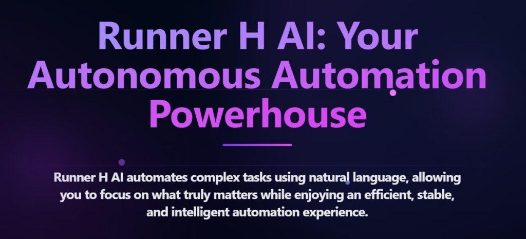 Runner H AI
