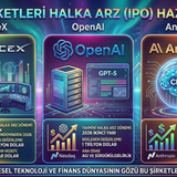 AI Şirketleri Halka Arz: SpaceX, OpenAI, Anthropic
