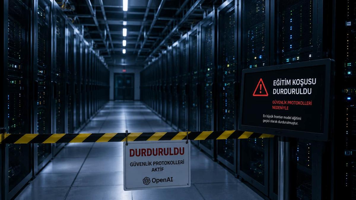 OpenAI Model Eğitimini Durdurdu: Güvenlik Sınırı Aşıldı