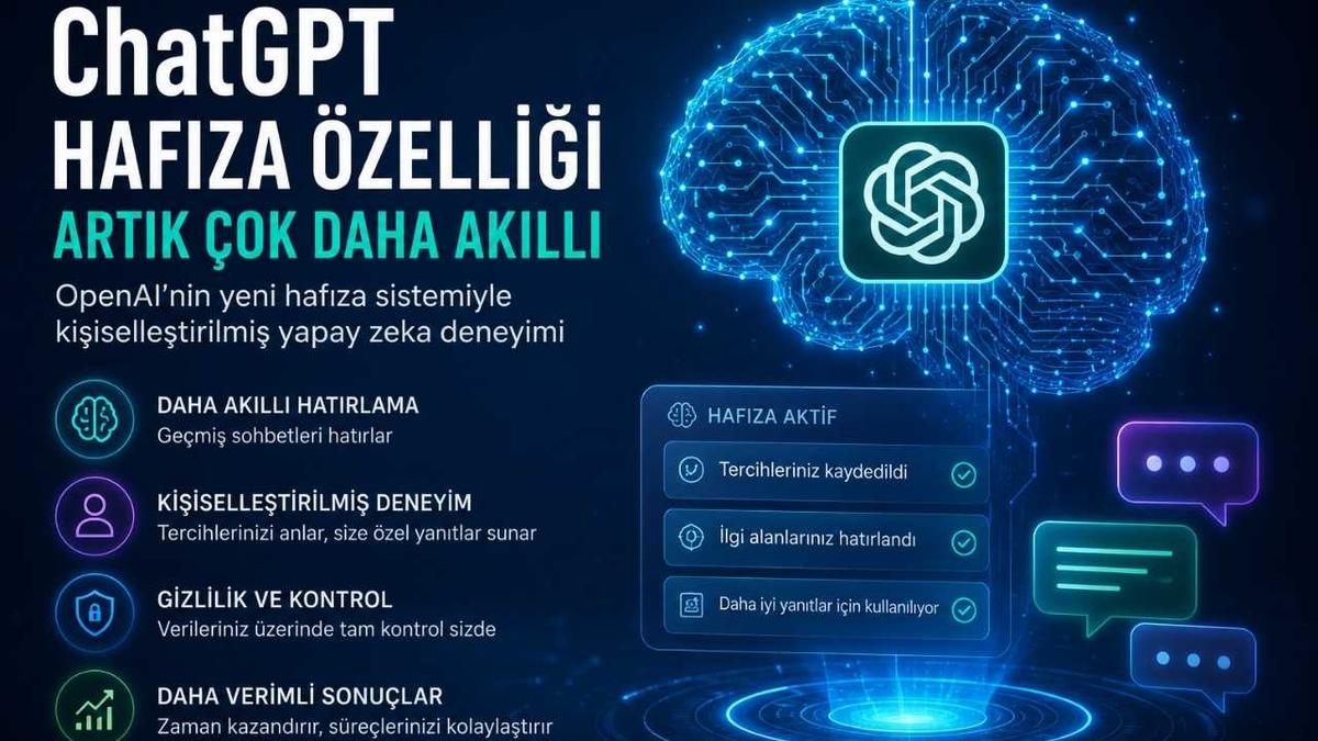 ChatGPT Hafıza Özelliği Artık Çok Daha Akıllı!