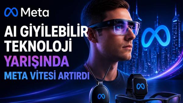 AI Giyilebilir Teknoloji Yarışında Meta Vitesi Artırdı
