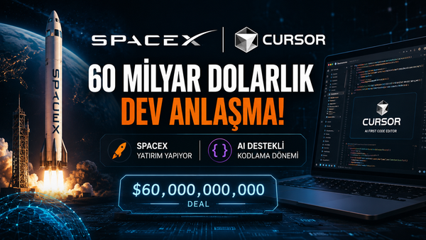 Cursor AI İçin SpaceX’ten 60 Milyar Dolarlık Hamle!