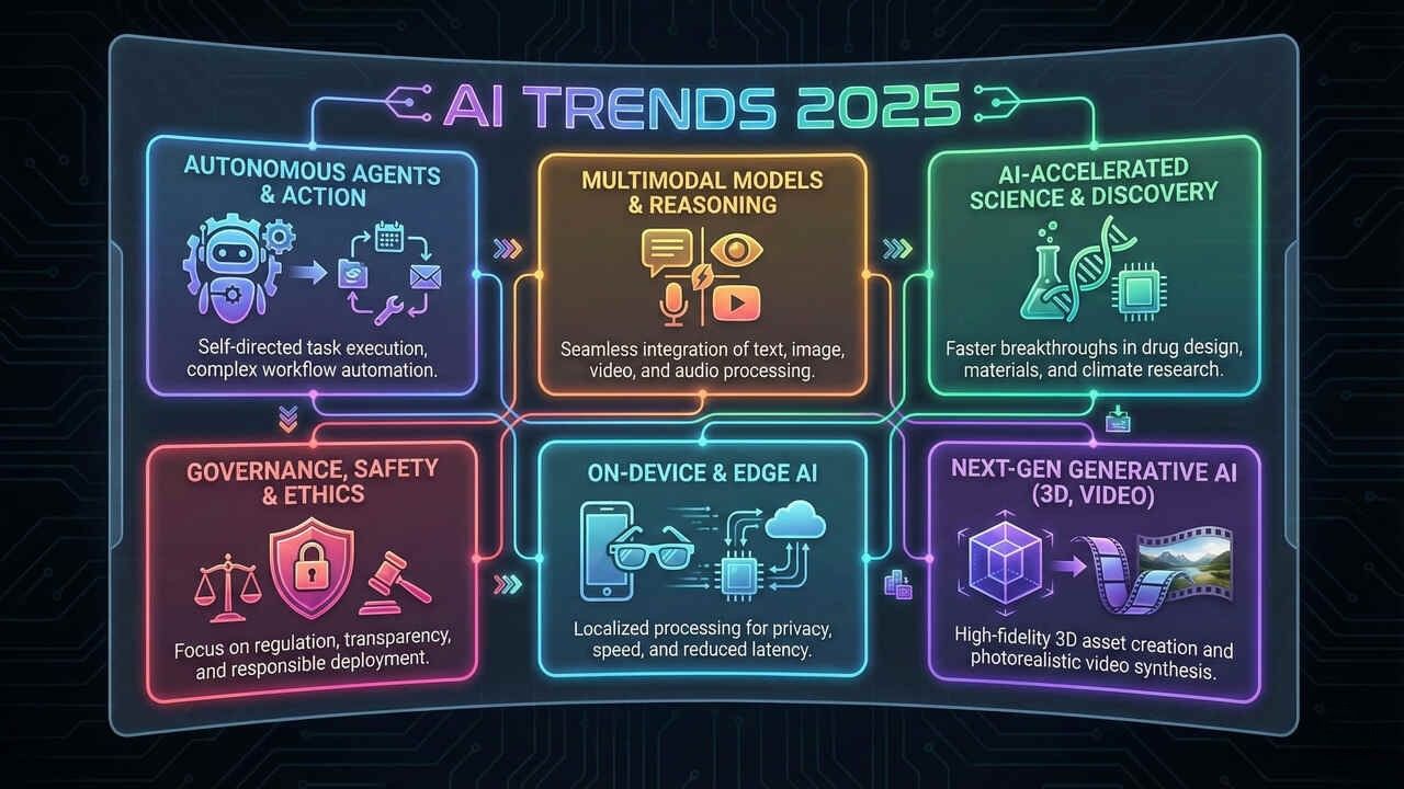 Yapay Zekanın Yeni Evresi: 2025’te Hayatımızı Değiştiren Trendler
