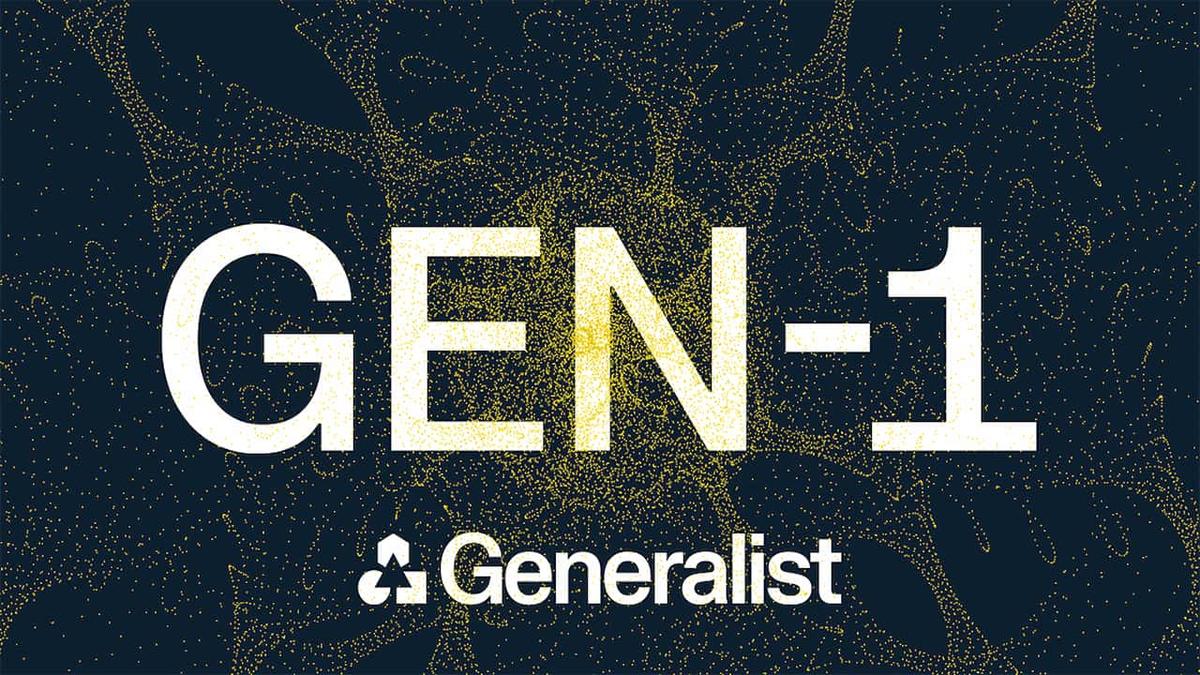 Fiziksel Yapay Zeka Çağı: %99 Başarı ile GEN-1 Geldi