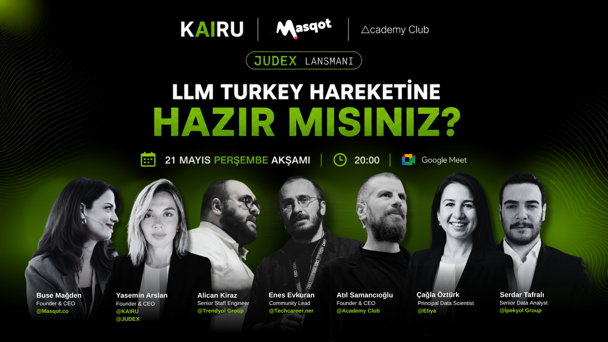 Türkiye'de LLM Benchmark Sistemi ve Değerlendirme Standartları - JUDEX LANSMAN