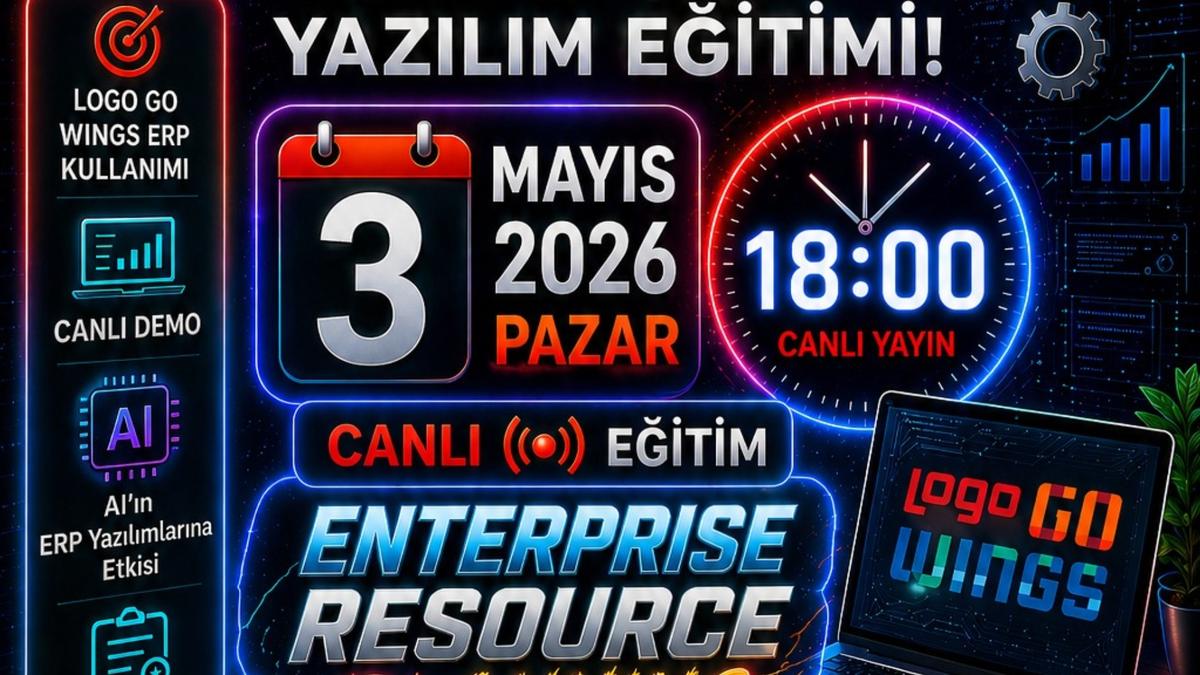 Logo GO Wings Ücretsiz ERP Yazılım Eğitimi