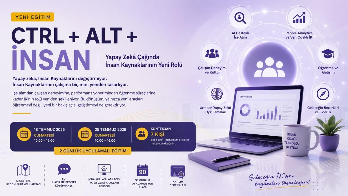 CTRL + ALT + İNSAN - Yapay Zekâ Çağında İnsan Kaynaklarının Yeni Rolü Eğitimi