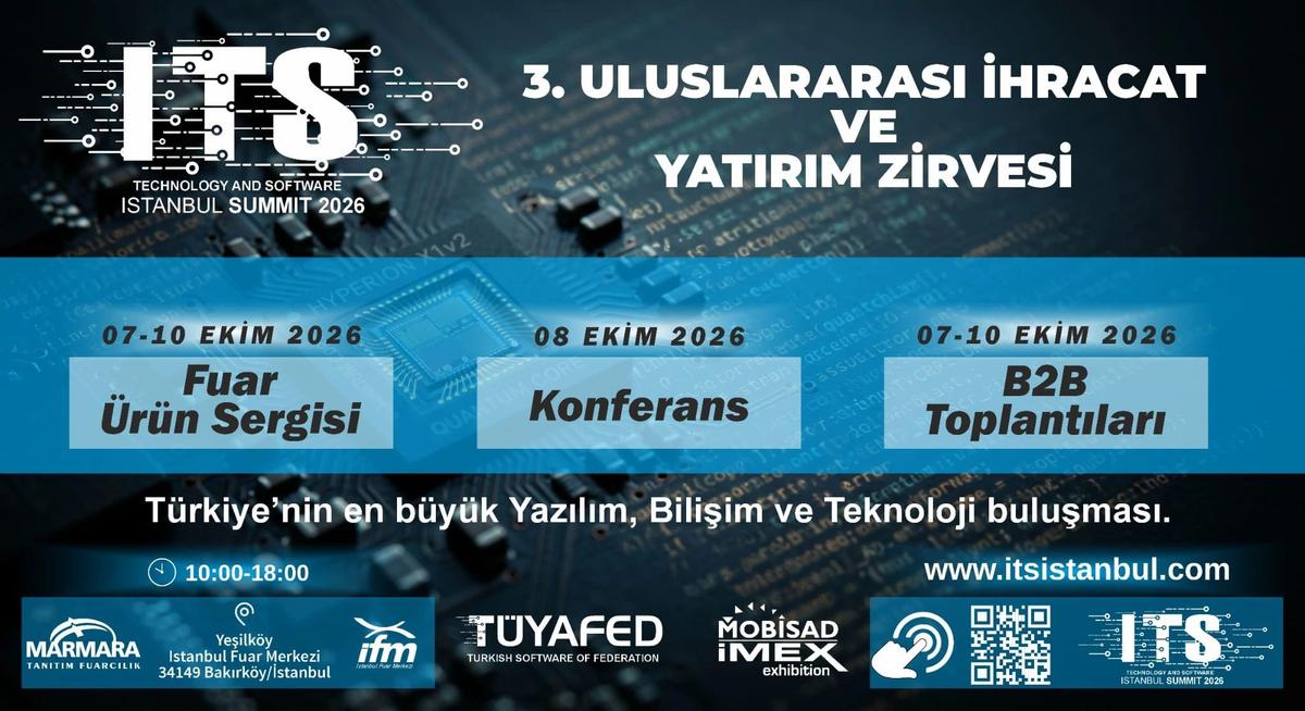 ITS İstanbul 2026 - 3. Uluslararası İhracat ve Yatırım Zirvesi